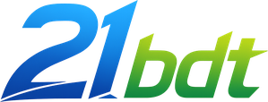 21 bdt বাংলাদেশের গেমিং লোগো